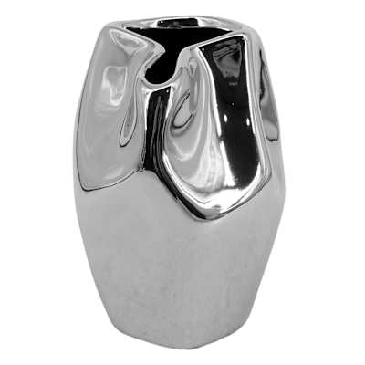 Siena Silver Vase – 10 inch