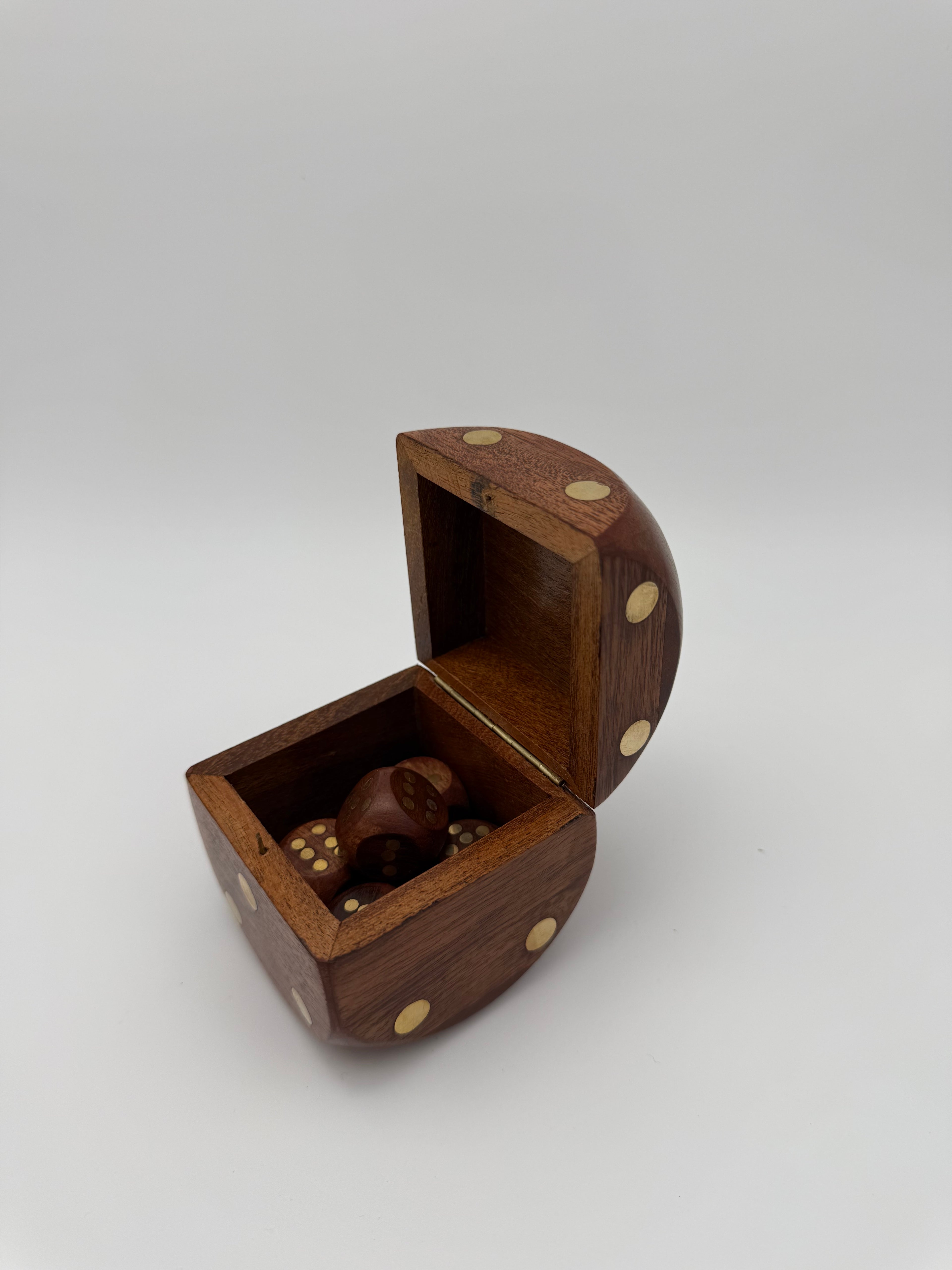 DiceVault – Wooden Edition Cube